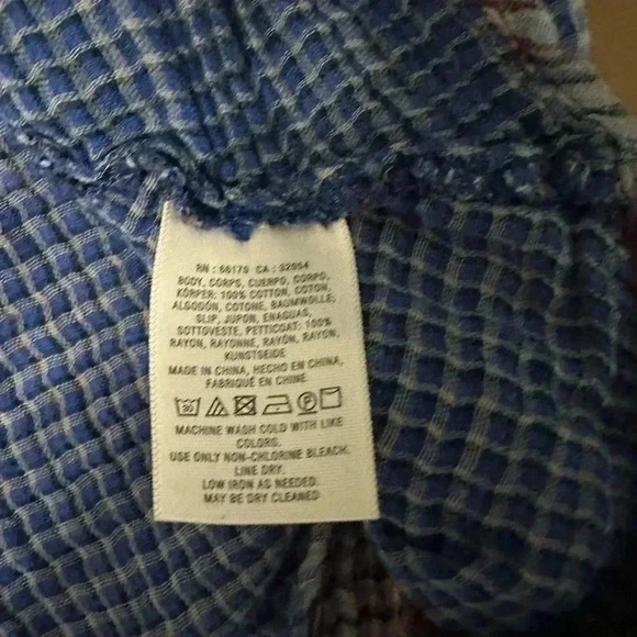 Anthropologie Holding Horses Dress Tunic Plaid Hi-Lo Button Up Womens S - Picture 4 of 11